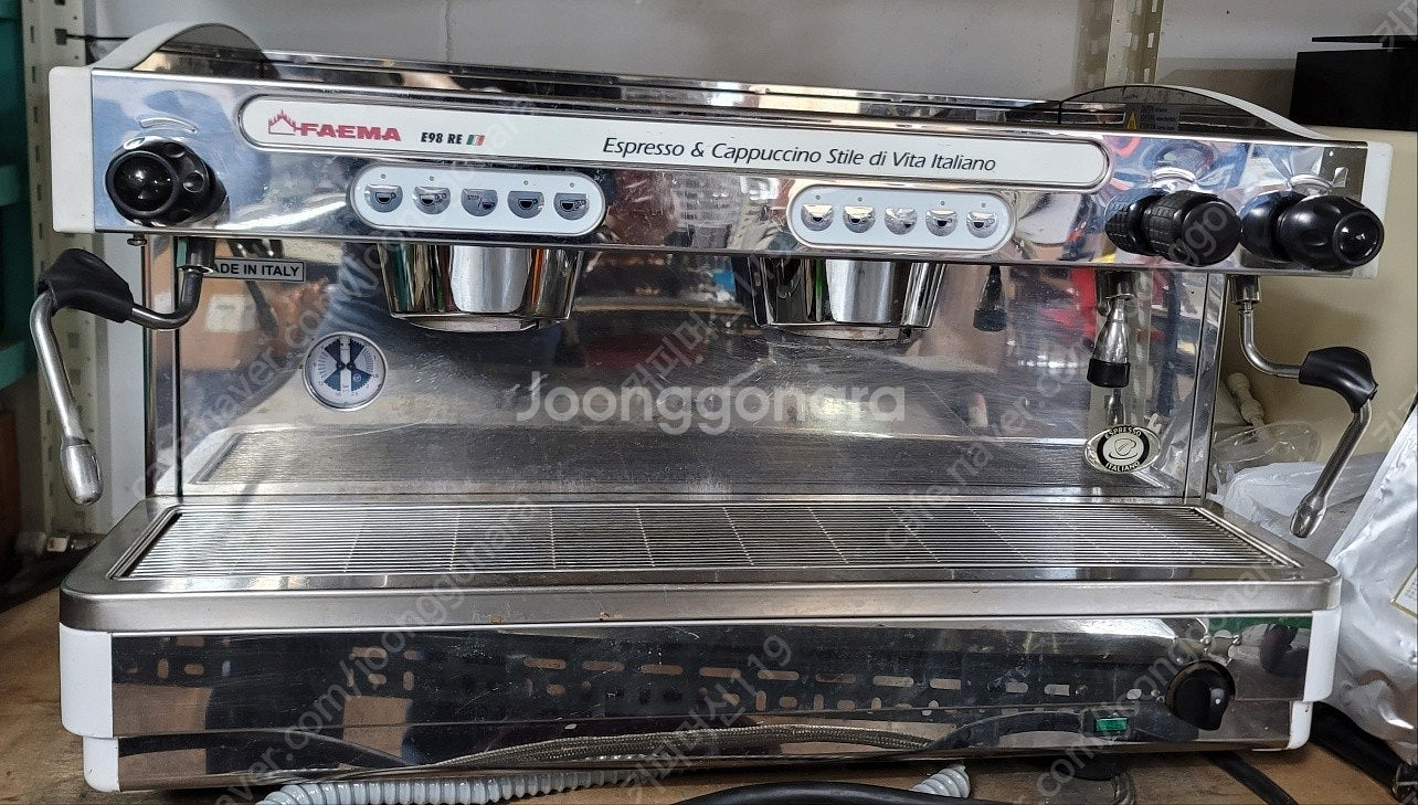 중고 커피머신--1